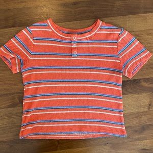 Urban Outfitters "Out from Under" Striped Tee.